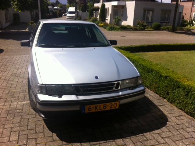 VERKOCHT Saab 9000CS 1995 met maar 115.000km! Ideale youngtimer!